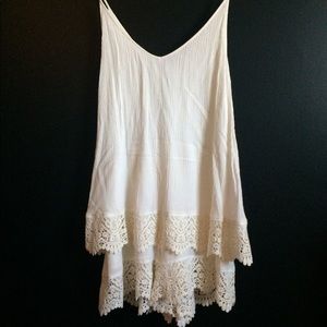 H&M off white romper